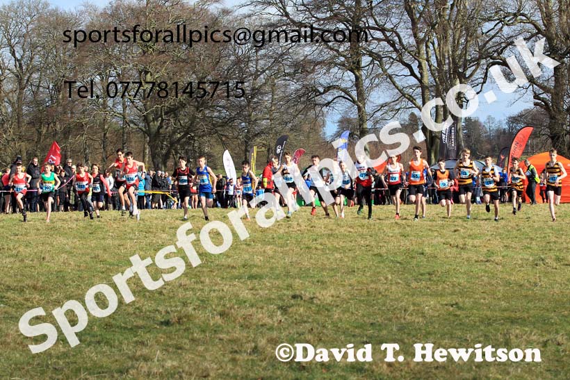 Boys under-13s Start Fitness NEHL, Alnwick, Northumberland. Photo: David T. Hewitson/Sports for All Pics